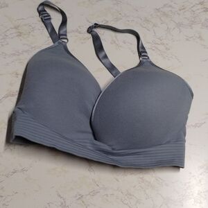 Light blue bra